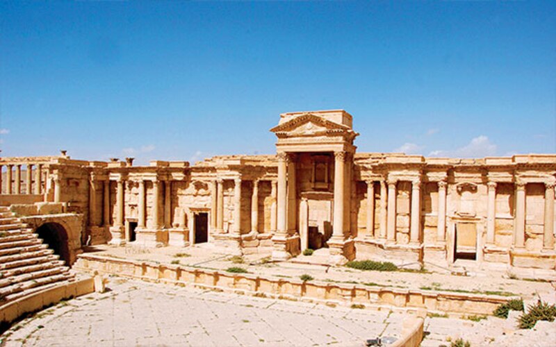 Palmira, una ciudad antigua en Siria