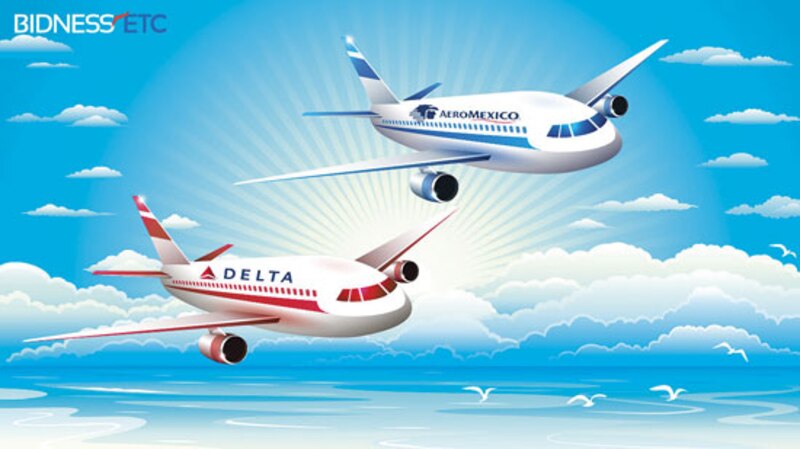 Aeroméxico y Delta Airlines