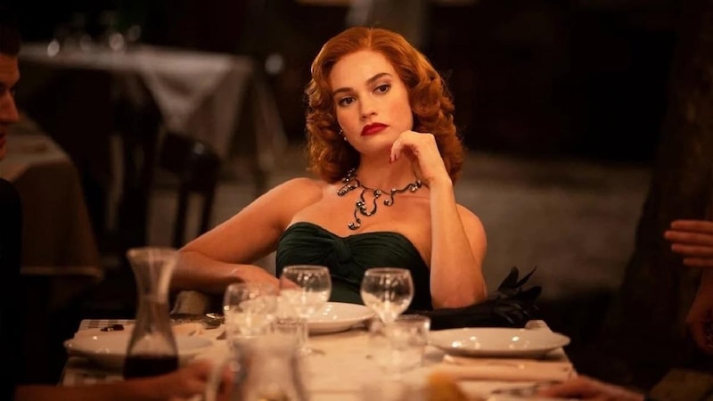 La mujer en el vestido verde