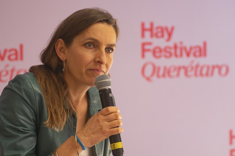 La escritora española Elvira Sastre en el Hay Festival Querétaro 2022