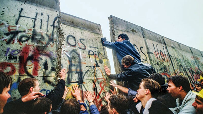 La caída del Muro de Berlín