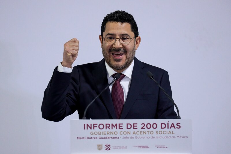 El jefe de Gobierno de la Ciudad de México, Martí Batres, rindió su informe de 200 días de gestión.