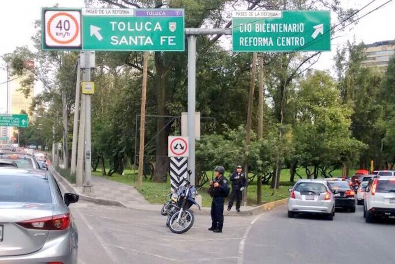 Posible título: Tráfico en la Ciudad de México