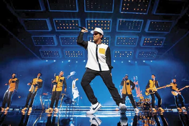 Bruno Mars en concierto