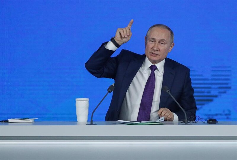 Putin da un discurso sobre el estado de la nación