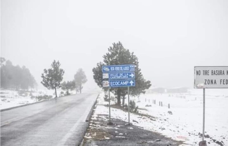 Carretera en la nieve