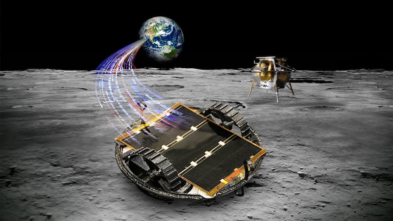 El rover lunar Yutu-2 de China aterriza en la cara oculta de la Luna