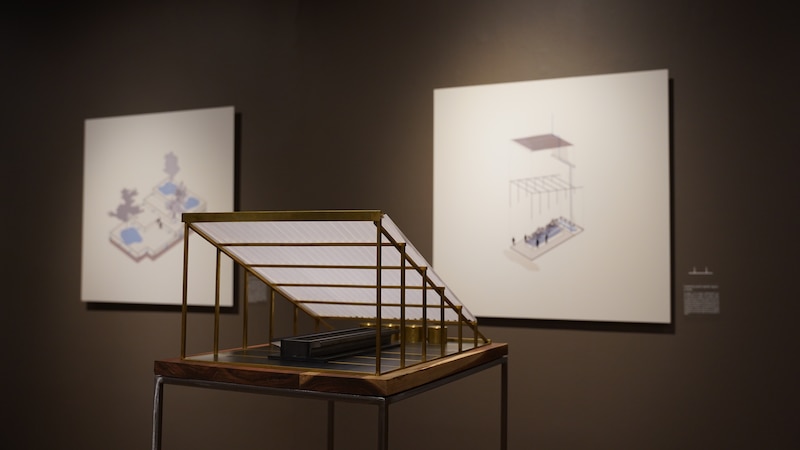 Maqueta de la Casa Farnsworth
