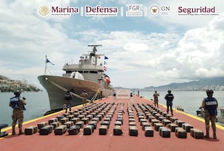 ¡Golpe al narco! Decomisan 3.5 toneladas de cocaína en costas de Guerrero