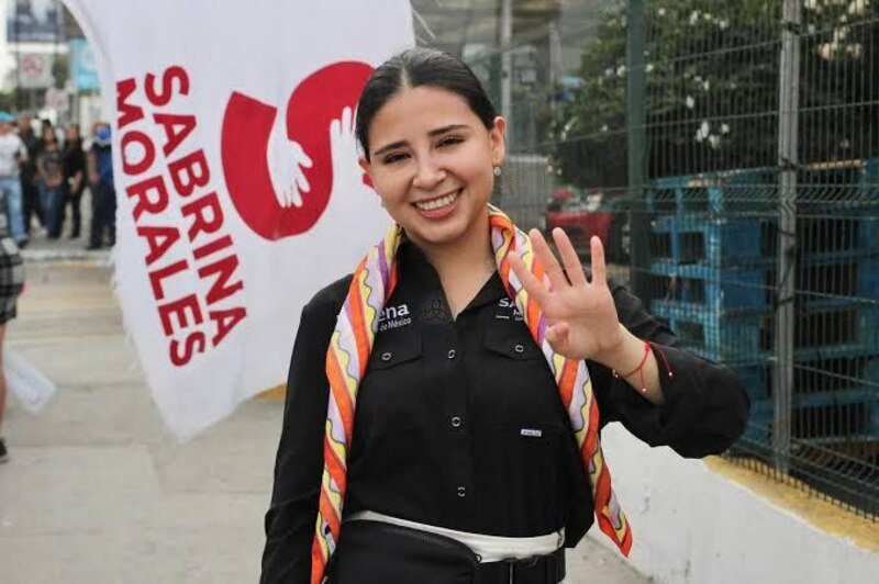 ¡Sabrina Morales, la candidata más joven en ganar las elecciones en México!