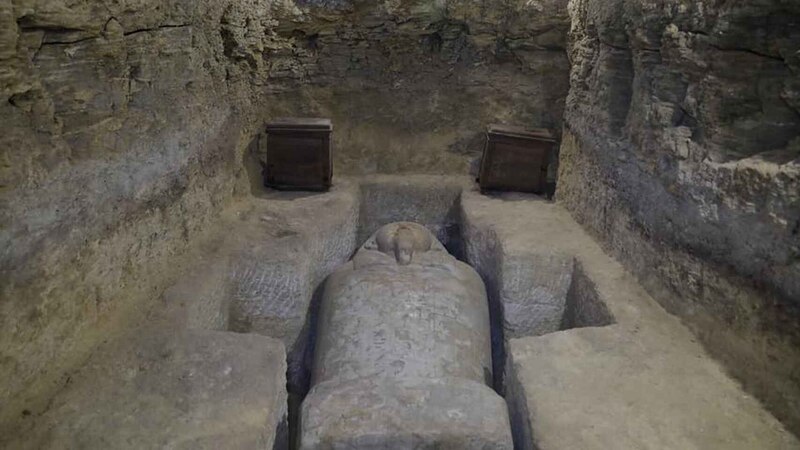 Descubren una tumba egipcia con un sarcófago de 4.000 años de antigüedad
