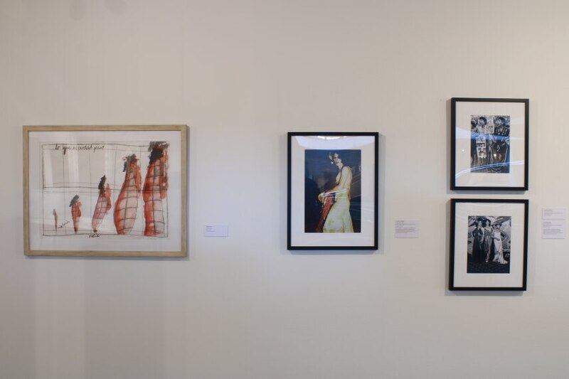 Exposición de arte en una galería