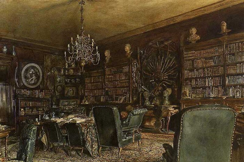 Biblioteca antigua