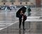 Persisten lluvias vespertinas en la capital pese a ambiente caluroso