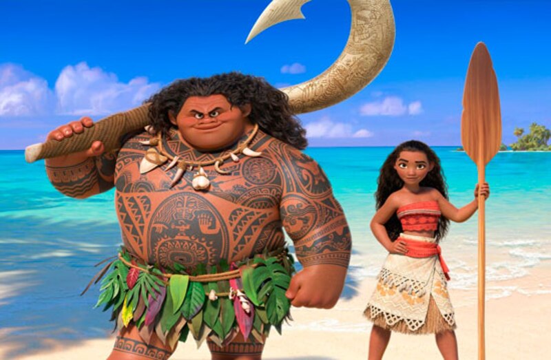 Moana y Maui