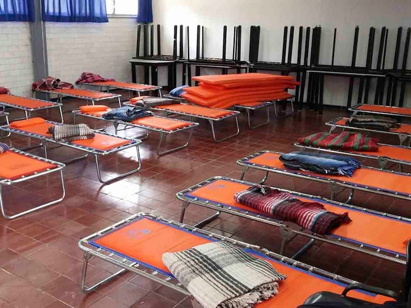 Un albergue para personas sin hogar