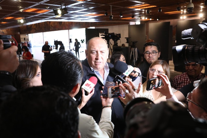 El presidente López Obrador ofrece una conferencia de prensa