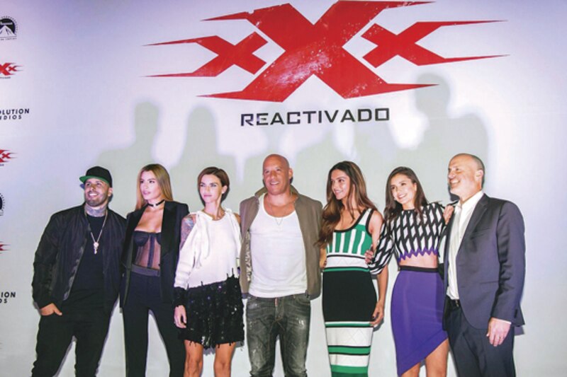 El elenco de la película 'xXx: Reactivado' en la alfombra roja