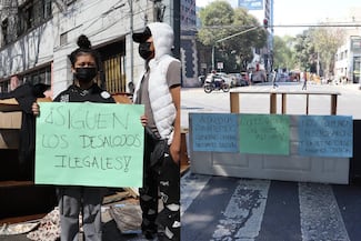 Denuncian nuevos desalojos ilegales en la alcaldía Cuauhtémoc 