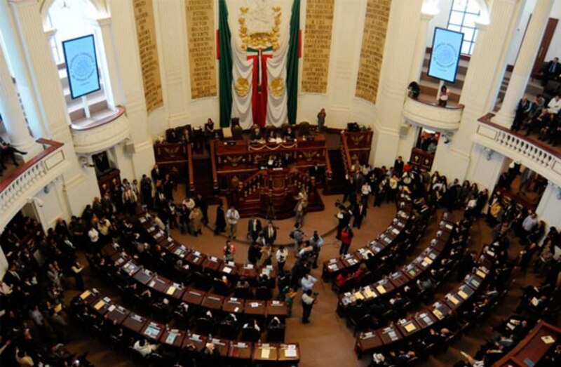 Sesión del Congreso de la Unión