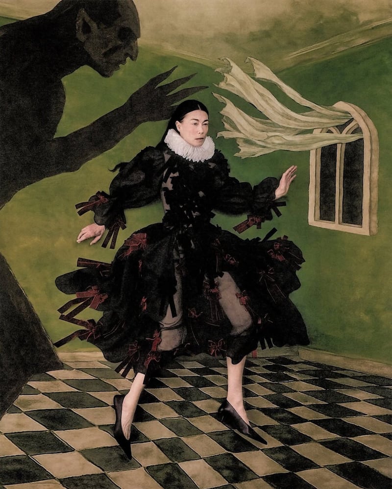 Obra de la exposición "Fashion is Art"