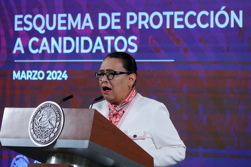 La presidenta de la Cámara de Diputados, Laura Rojas, anunció un esquema de protección para candidatos en 2024