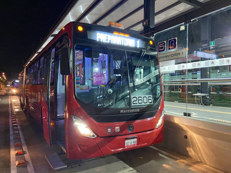 Autobús en la Ciudad de México