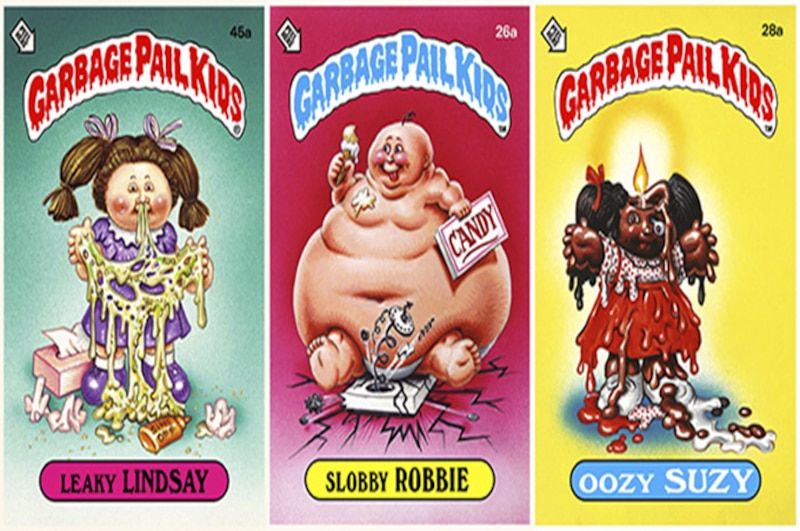 Tarjeta de colección de Garbage Pail Kids