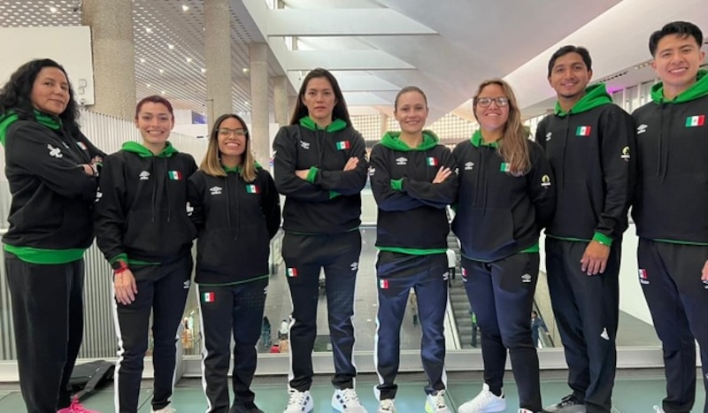 La Selección Mexicana Femenil Sub-20 en el aeropuerto antes de viajar al Mundial de Costa Rica 2022