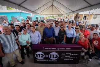Rocha Moya asegura que en 70 colonias de Culiacán se realizan obras de pavimentación