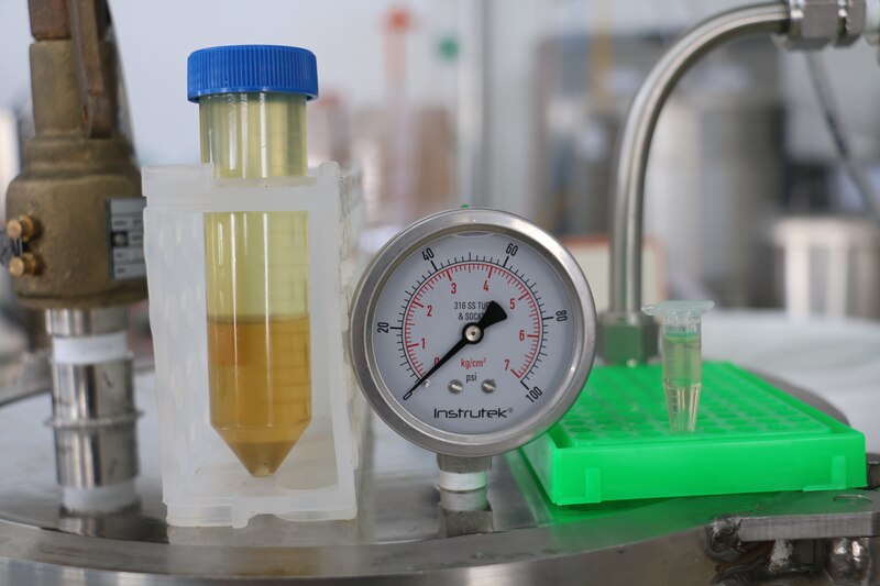 Medición de la presión de un fluido en un recipiente