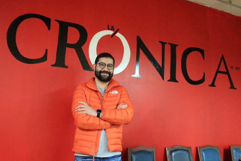 El periodista independiente venezolano, Luis Carlos Díaz, en el exilio en España