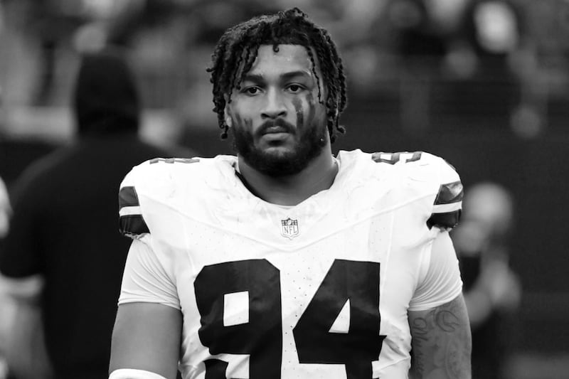 El defensivo de segundo año jugó el pasado lunes por la noche frente a los Arizona Cardinals