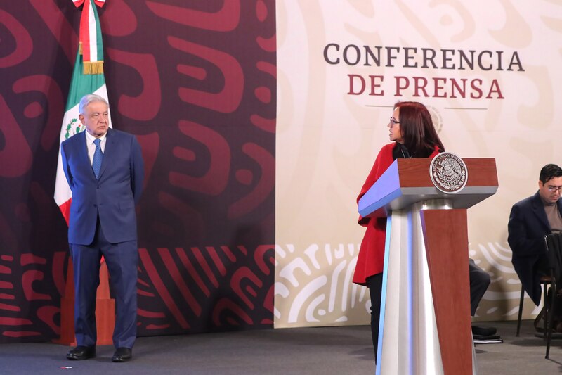 Conferencia de prensa del presidente Andrés Manuel López Obrador