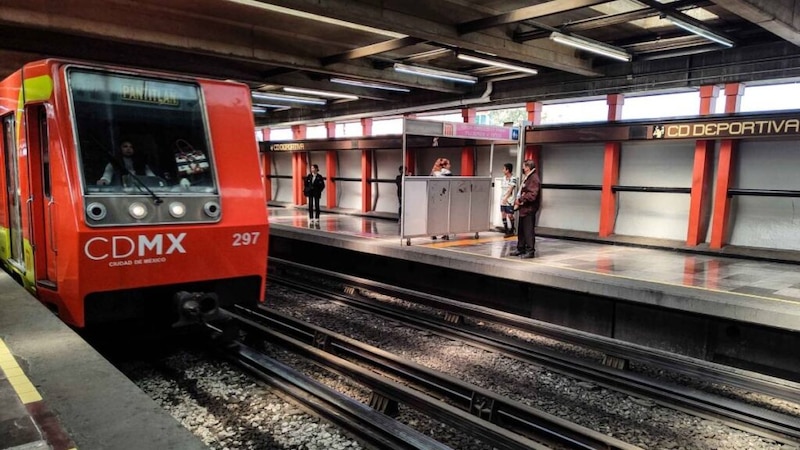 Tren en la estación