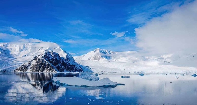 La Antártida, un continente de hielo y nieve