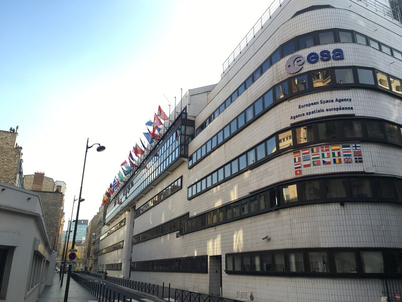 Sede de la Agencia Espacial Europea en París