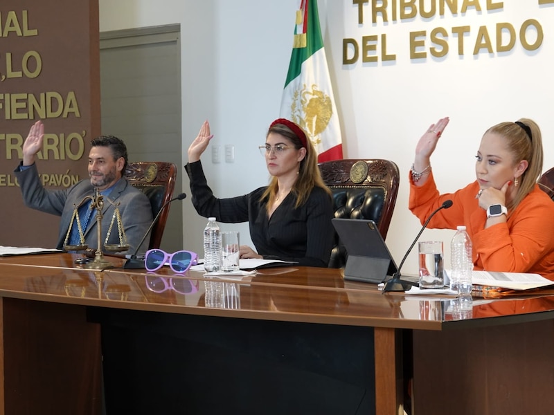 Sesión del Tribunal Electoral del Estado de México