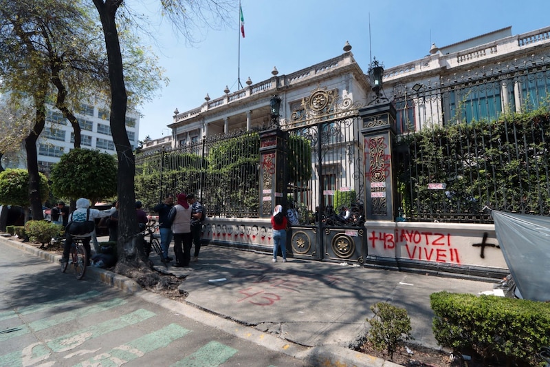 Posible título: Protesta en la Ciudad de México