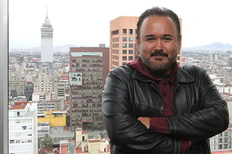El actor mexicano Gael García Bernal en la Ciudad de México