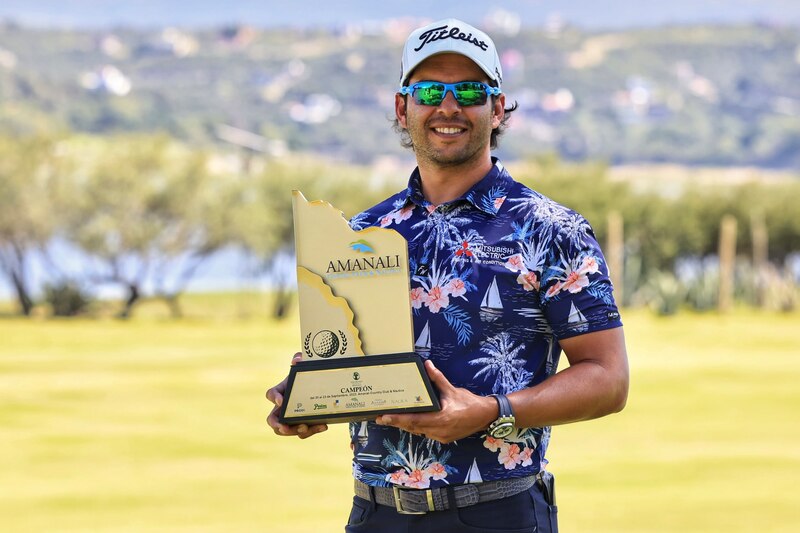 Golfista profesional mexicano Abraham Ancer gana el Abierto Mexicano de Golf 2023