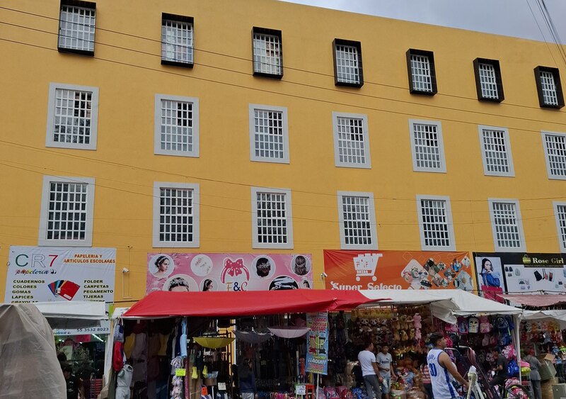Mercado de artesanías en México