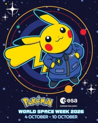 La Agencia Espacial Europea y Pokémon se unen para inspirar a los jóvenes “a soñar a lo grande, explorar y experimentar”