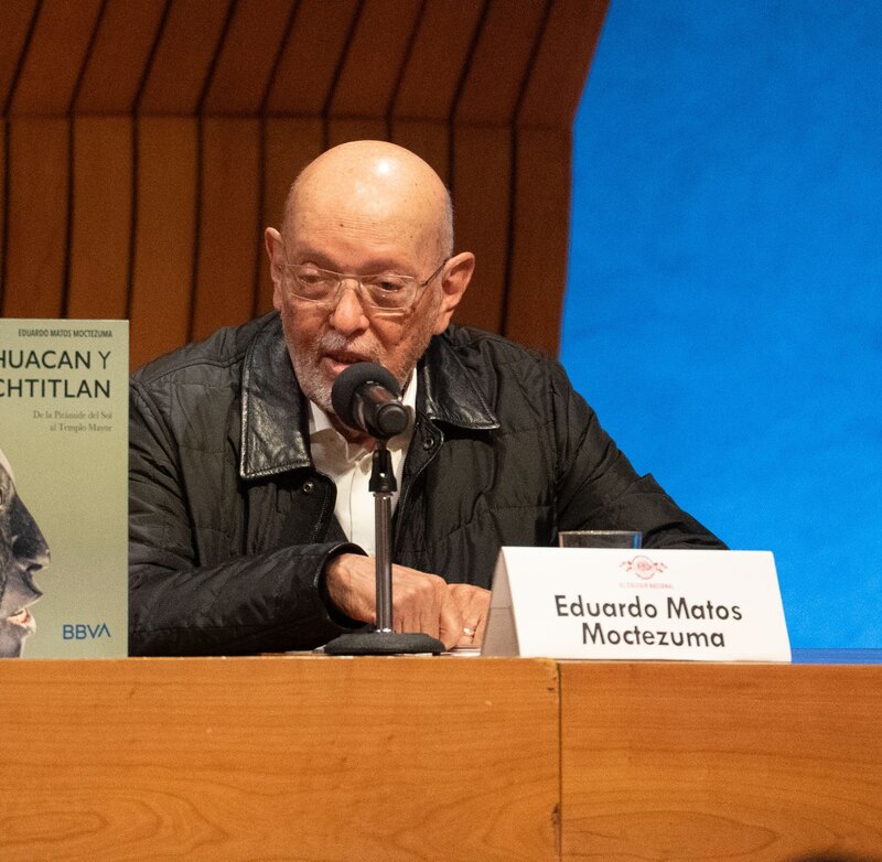 Eduardo Matos Moctezuma presenta su libro "Huacan y Chtitlan"