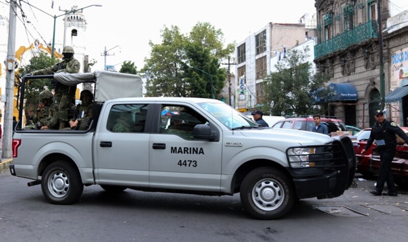 Marina Armada de México decomisa droga en operativo en CDMX