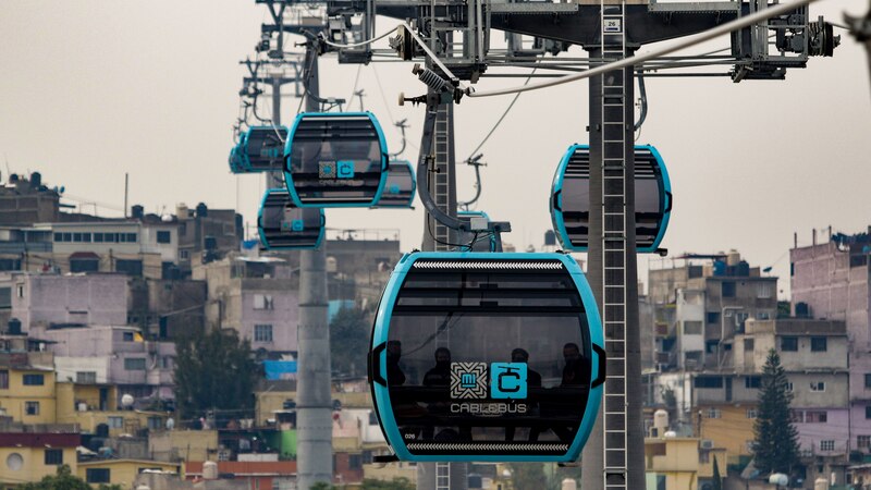 Cablebús, el nuevo transporte público de la Ciudad de México