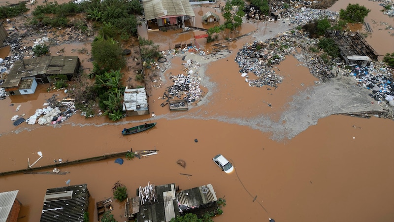 Inundaciones en Brasil