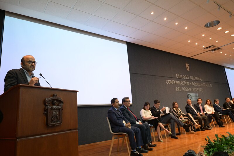 Diálogo nacional sobre la conformación y reorganización del poder judicial