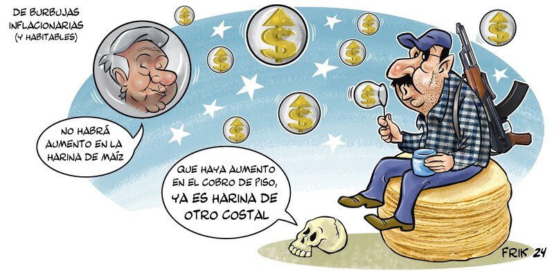 El gobierno no aumentará el precio de la harina de maíz, pero sí el del cobro de piso