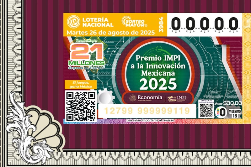 Sorteo Mayor 3984 de la Lotería Nacional 26 de agosto